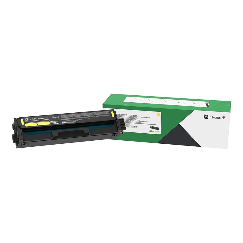 Lexmark C331HY0 H Yellow High Yield Return Program Print Cartridge
